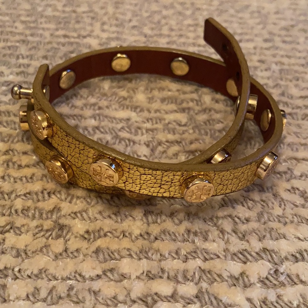 Tory Burch Gold Wrap Bracelet